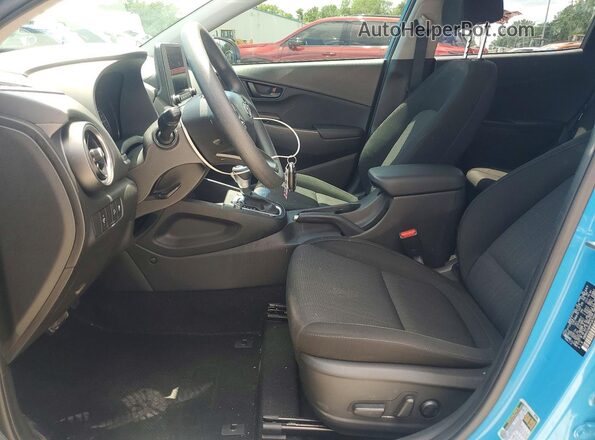 KM8K62AB5PU979953 2023 HYUNDAI KONA Blue Front interior view