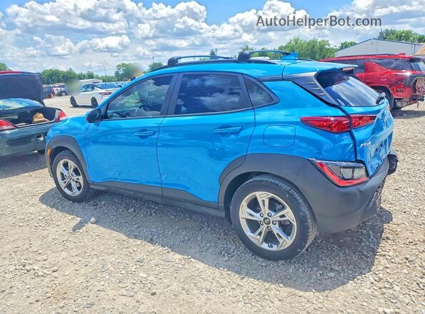 KM8K62AB5PU979953 2023 HYUNDAI KONA Blue Rear left