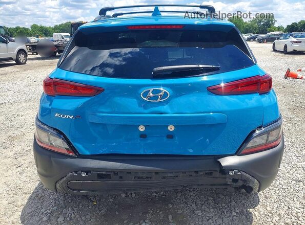 KM8K62AB5PU979953 2023 HYUNDAI KONA Blue Rear view