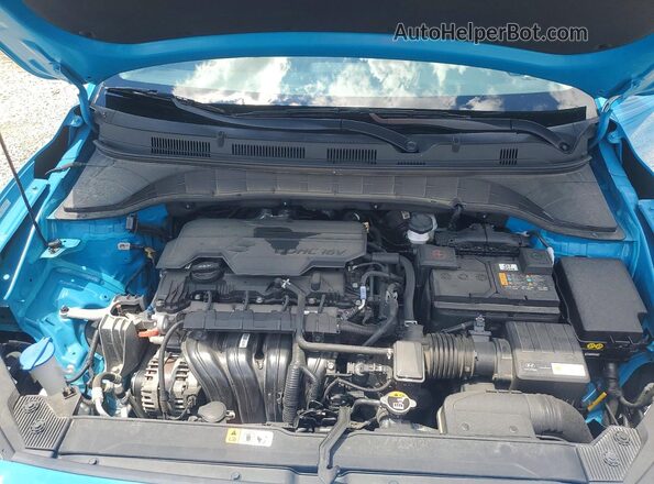 KM8K62AB5PU979953 2023 HYUNDAI KONA Blue Engine compartment view