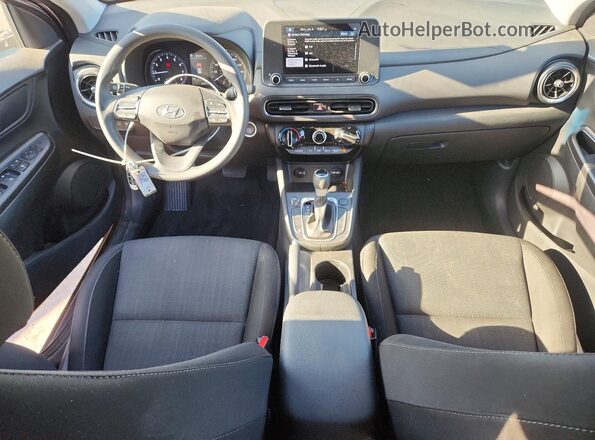 KM8K62AB5PU984439 2023 HYUNDAI KONA Gray Առջևի վահանակի տեսք