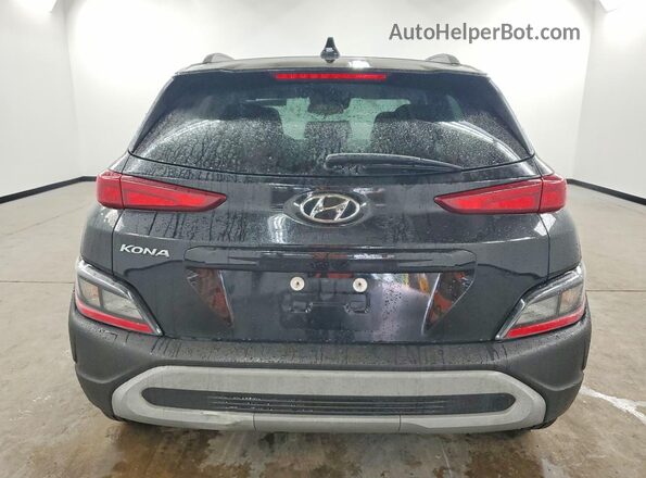 KM8K62AB6PU971201 2023 HYUNDAI KONA Black Հետևի տեսք