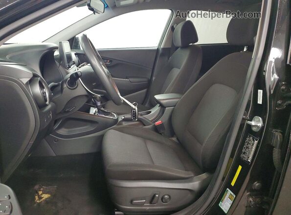 KM8K62AB6PU971201 2023 HYUNDAI KONA Black Սալոնի դիմացի տեսք