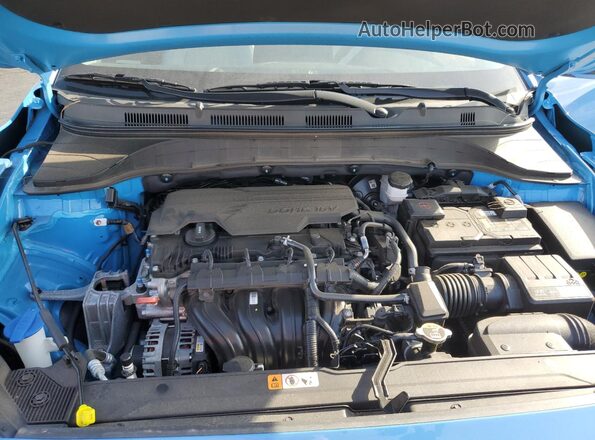 KM8K62AB7PU934643 2023 HYUNDAI KONA Blue უკანა სალონის ხედი