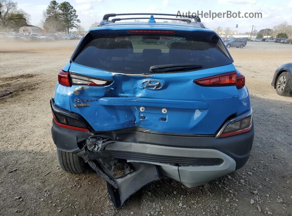KM8K62AB7PU934643 2023 HYUNDAI KONA Blue უკანა ხედი