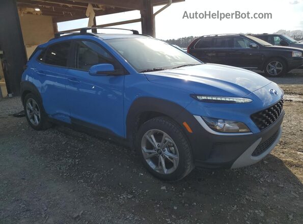 KM8K62AB7PU934643 2023 HYUNDAI KONA Blue წინა მარჯვენა