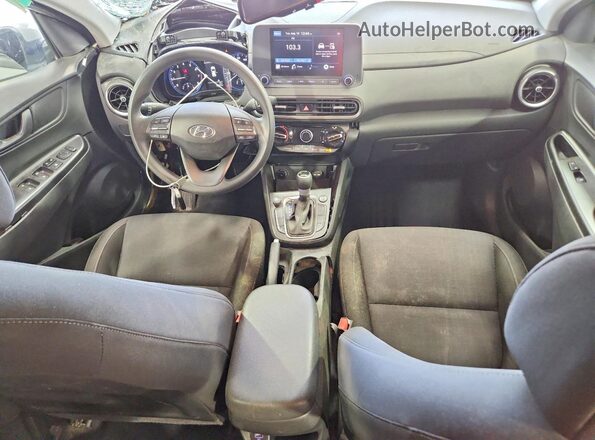 KM8K62AB8PU017940 2023 HYUNDAI KONA Gray Առջևի վահանակի տեսք