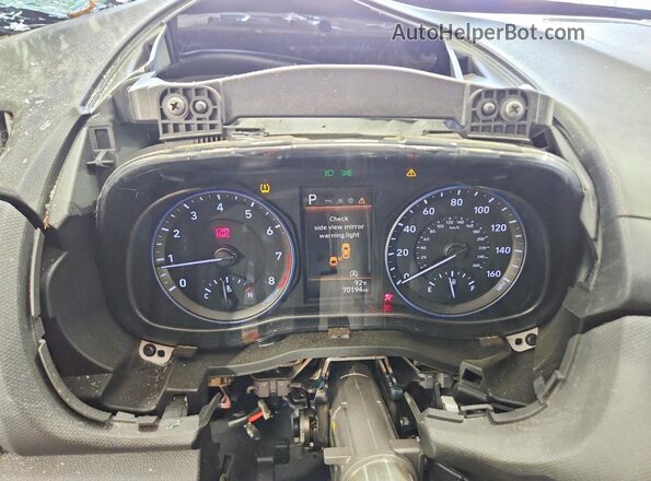 KM8K62AB8PU017940 2023 HYUNDAI KONA Gray Սարքավորումների վահանակի տեսք