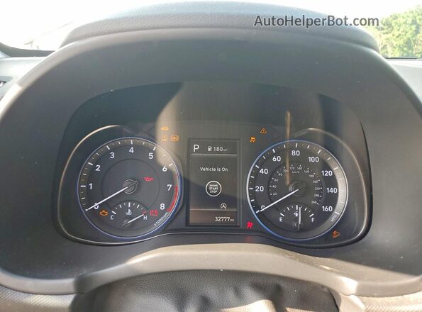 KM8K62AB9PU032513 2023 HYUNDAI KONA Белый Вид щитка приборов
