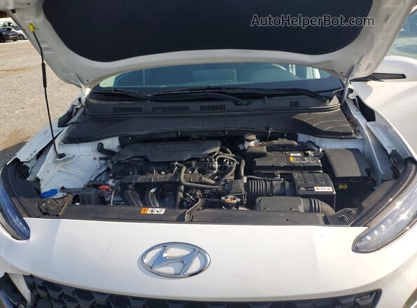 KM8K62AB9PU032513 2023 HYUNDAI KONA Белый Вид задней части салона