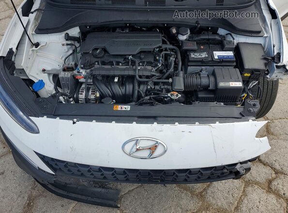 KM8K62ABXPU038871 2023 HYUNDAI KONA White Vista interior trasera