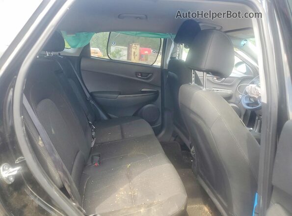 KM8K62ABXPU962646 2023 HYUNDAI KONA Black Հետևի նստատեղերի տեսք