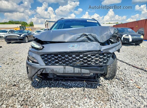 KM8K62ABXPU982153 2023 HYUNDAI KONA Gray Դիմացի տեսք