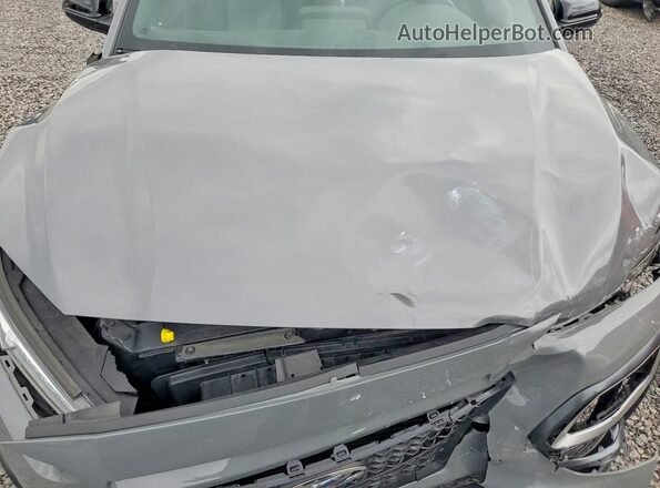 KM8K6CA58MU731076 2021 HYUNDAI KONA Gray Вид підкапотного простору