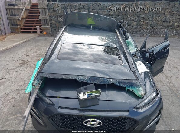 KM8K6CAA1LU447736 2020 HYUNDAI KONA Серый Вид сзади
