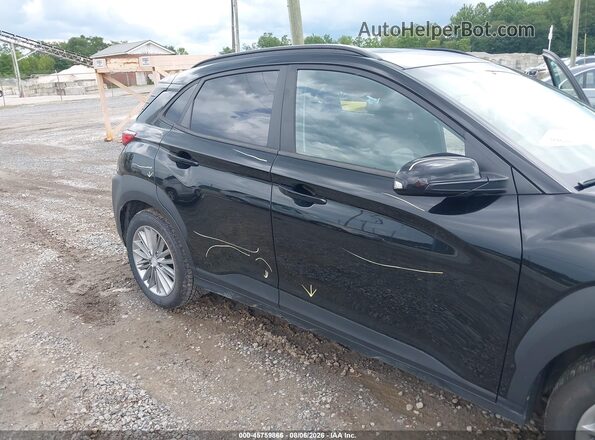 KM8K6CAA2LU527448 2020 HYUNDAI KONA Black Вид спереду