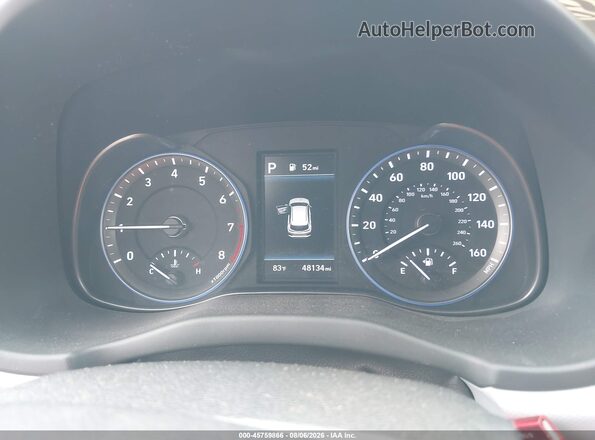 KM8K6CAA2LU527448 2020 HYUNDAI KONA Black Вид задніх сидінь