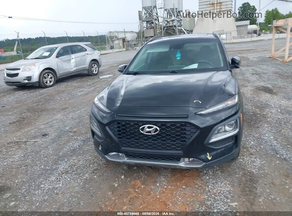 KM8K6CAA2LU527448 2020 HYUNDAI KONA Black Вид щитка приладів