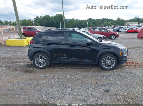 KM8K6CAA2LU527448 2020 HYUNDAI KONA Black Вид задньої частини салону