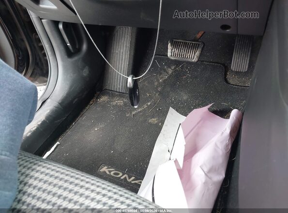 KM8K6CAA2LU527448 2020 HYUNDAI KONA Black Вид панелі приладів