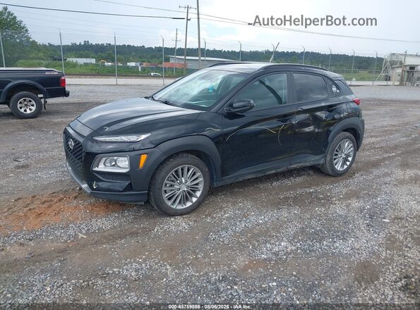 KM8K6CAA2LU527448 2020 HYUNDAI KONA Black Передня ліва чверть