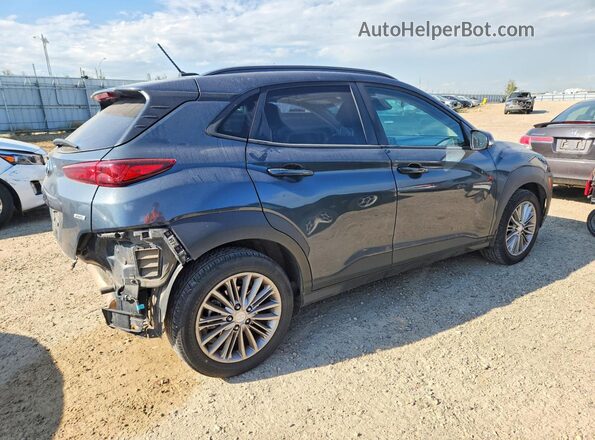KM8K6CAA3JU073076 2018 HYUNDAI KONA Gray Trasero derecho