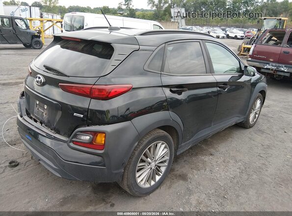 KM8K6CAA4JU114654 2018 HYUNDAI KONA Black Rear right