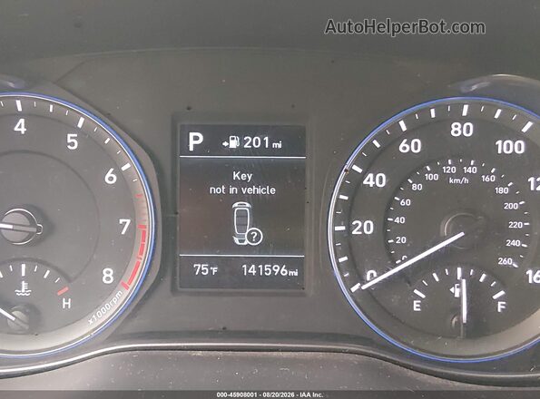 KM8K6CAA4JU114654 2018 HYUNDAI KONA Black 