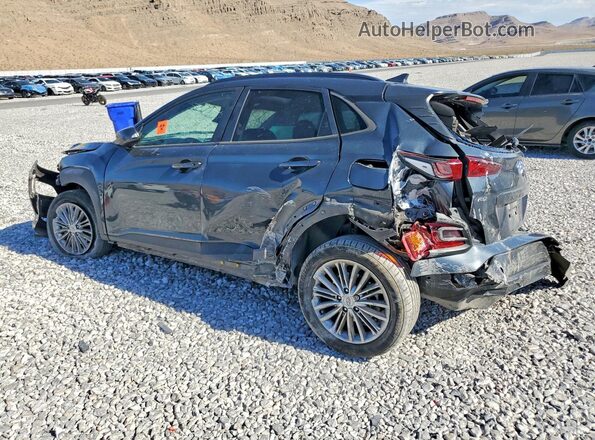 KM8K6CAA4MU747658 2021 HYUNDAI KONA Gray Հետևի ձախ