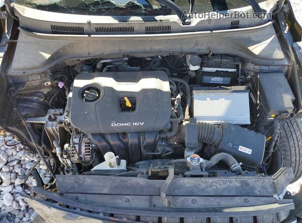 KM8K6CAA4MU747658 2021 HYUNDAI KONA Gray Սալոնի հետևի տեսք