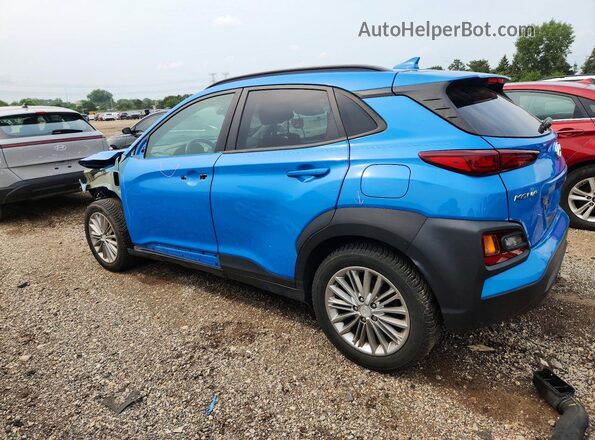 KM8K6CAA6LU538940 2020 HYUNDAI KONA Blue Rear left