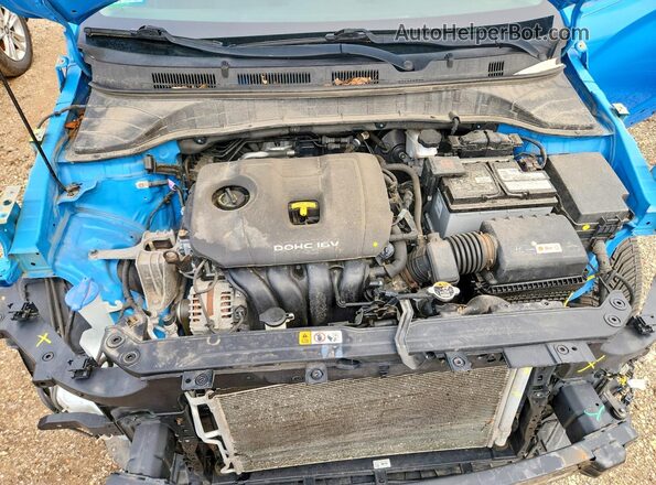 KM8K6CAA6LU538940 2020 HYUNDAI KONA Blue Rear interior view