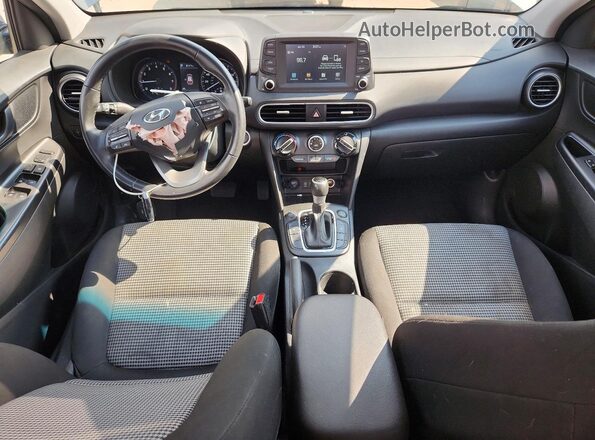KM8K6CAA6LU571484 2020 HYUNDAI KONA Серый Вид панели приборов
