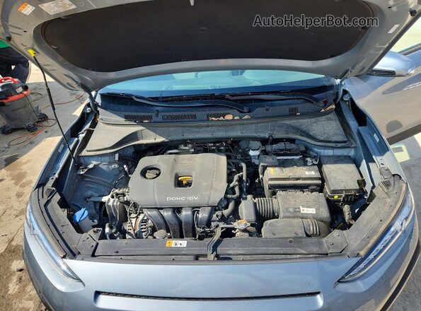 KM8K6CAA6LU571484 2020 HYUNDAI KONA Серый Вид задней части салона