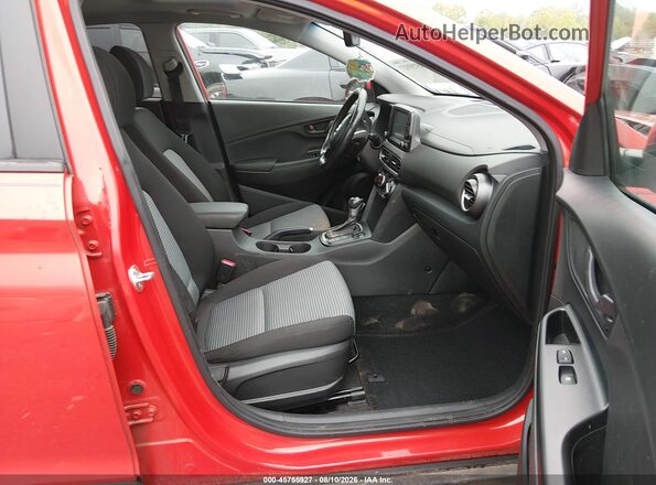 KM8K6CAA8LU416273 2020 HYUNDAI KONA Orange Widok wnętrza z przodu