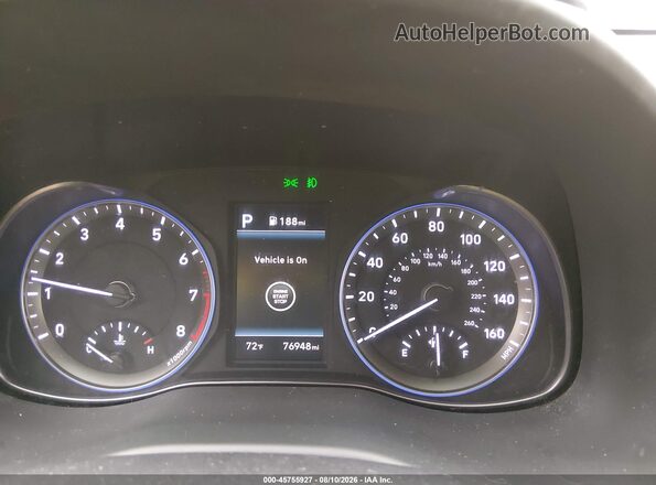 KM8K6CAA8LU416273 2020 HYUNDAI KONA Orange Widok tylnych siedzeń