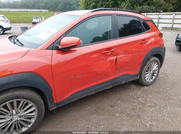 KM8K6CAA8LU416273 2020 HYUNDAI KONA Orange Widok z przodu