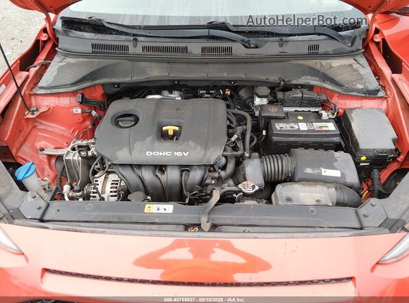KM8K6CAA8LU416273 2020 HYUNDAI KONA Orange Widok z tyłu