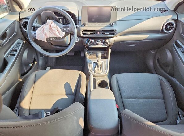 KM8K6CAB1BNU83095 2022 HYUNDAI KONA Red წინა პანელის ხედი