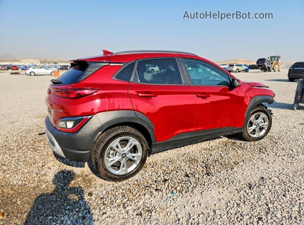 KM8K6CAB1BNU83095 2022 HYUNDAI KONA Red უკანა მარჯვენა