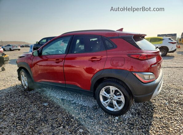 KM8K6CAB1BNU83095 2022 HYUNDAI KONA Red უკანა მარცხენა