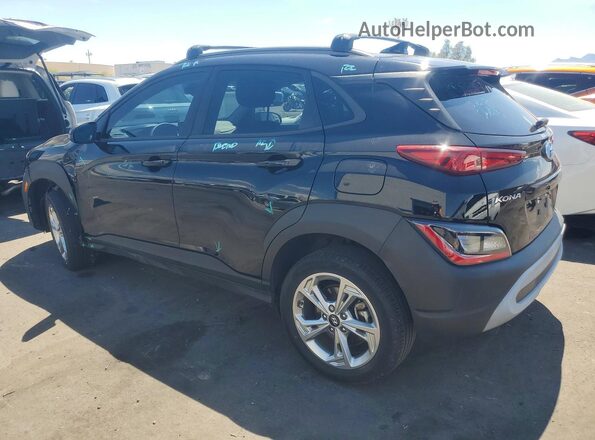 KM8K6CAB1NU920501 2022 HYUNDAI KONA Black უკანა მარცხენა