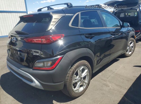 KM8K6CAB1NU920501 2022 HYUNDAI KONA Black უკანა მარჯვენა