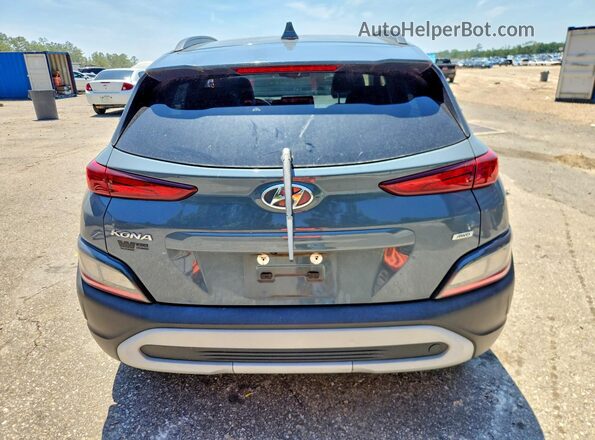 KM8K6CAB1PU931064 2023 HYUNDAI KONA Teal უკანა ხედი