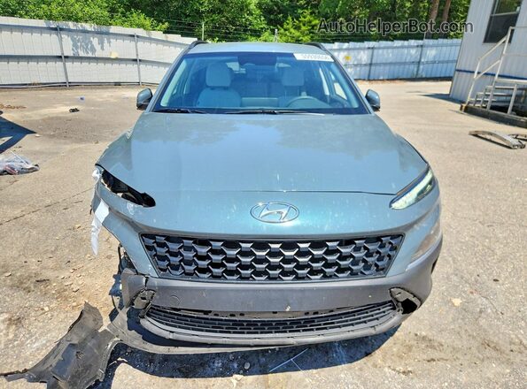 KM8K6CAB1PU931064 2023 HYUNDAI KONA Teal წინა ხედი