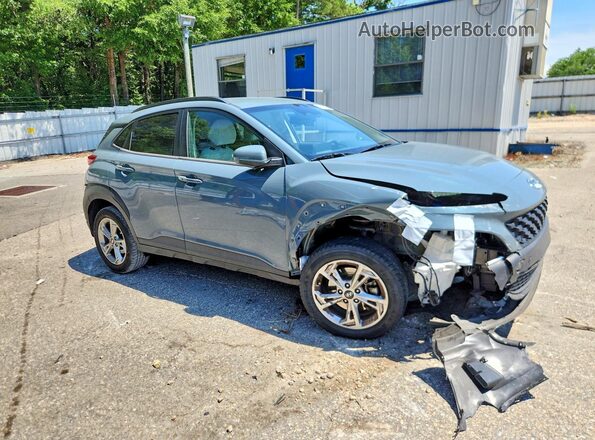 KM8K6CAB1PU931064 2023 HYUNDAI KONA Teal წინა მარჯვენა