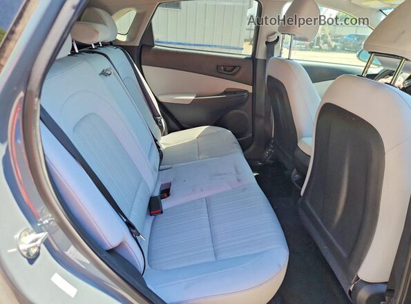 KM8K6CAB1PU931064 2023 HYUNDAI KONA Teal უკანა სალონის ხედი