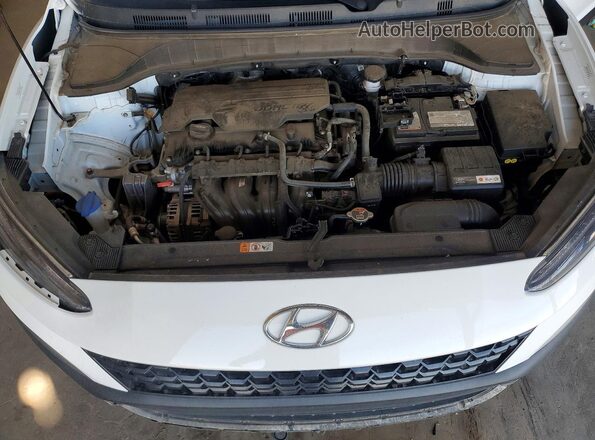 KM8K6CAB1PU976148 2023 HYUNDAI KONA White Engine compartment view