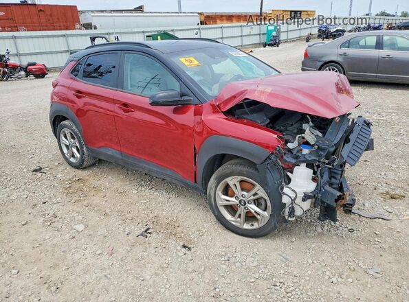 KM8K6CAB2NU779311 2022 HYUNDAI KONA Red Առջևի աջ