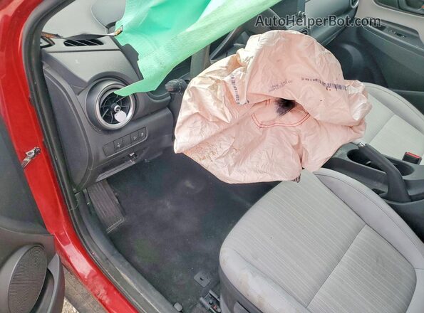 KM8K6CAB2NU779311 2022 HYUNDAI KONA Red Սարքավորումների վահանակի տեսք